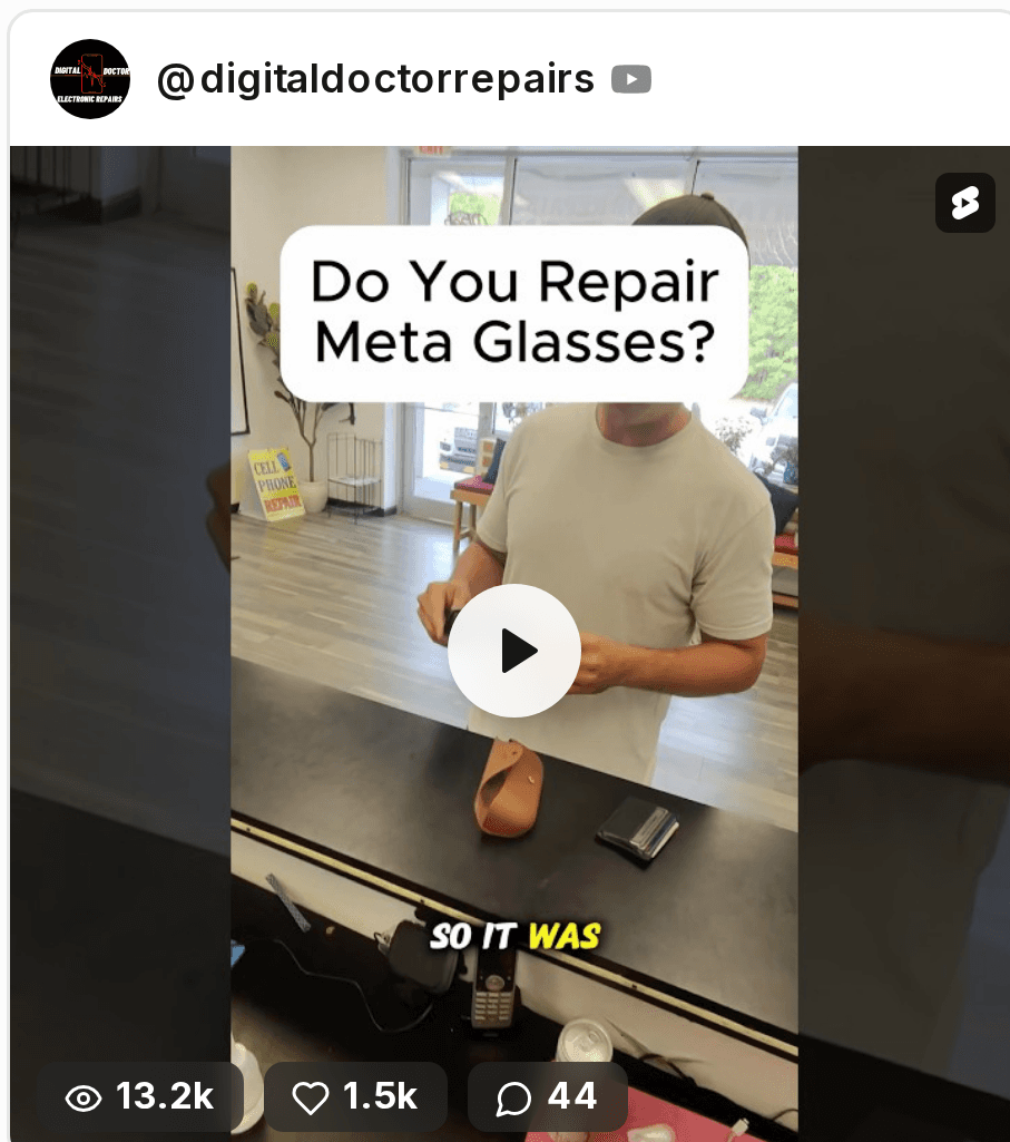 A YouTube post with 13.2 thousand views